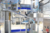 Línea de producción de llenado de desinfectante de manos automatizado Máquinas de etiquetado de taponadoras de llenado en línea de jabón líquido