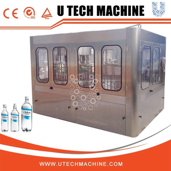 Máquina de llenado de botellas de 24000BPH para agua mineral