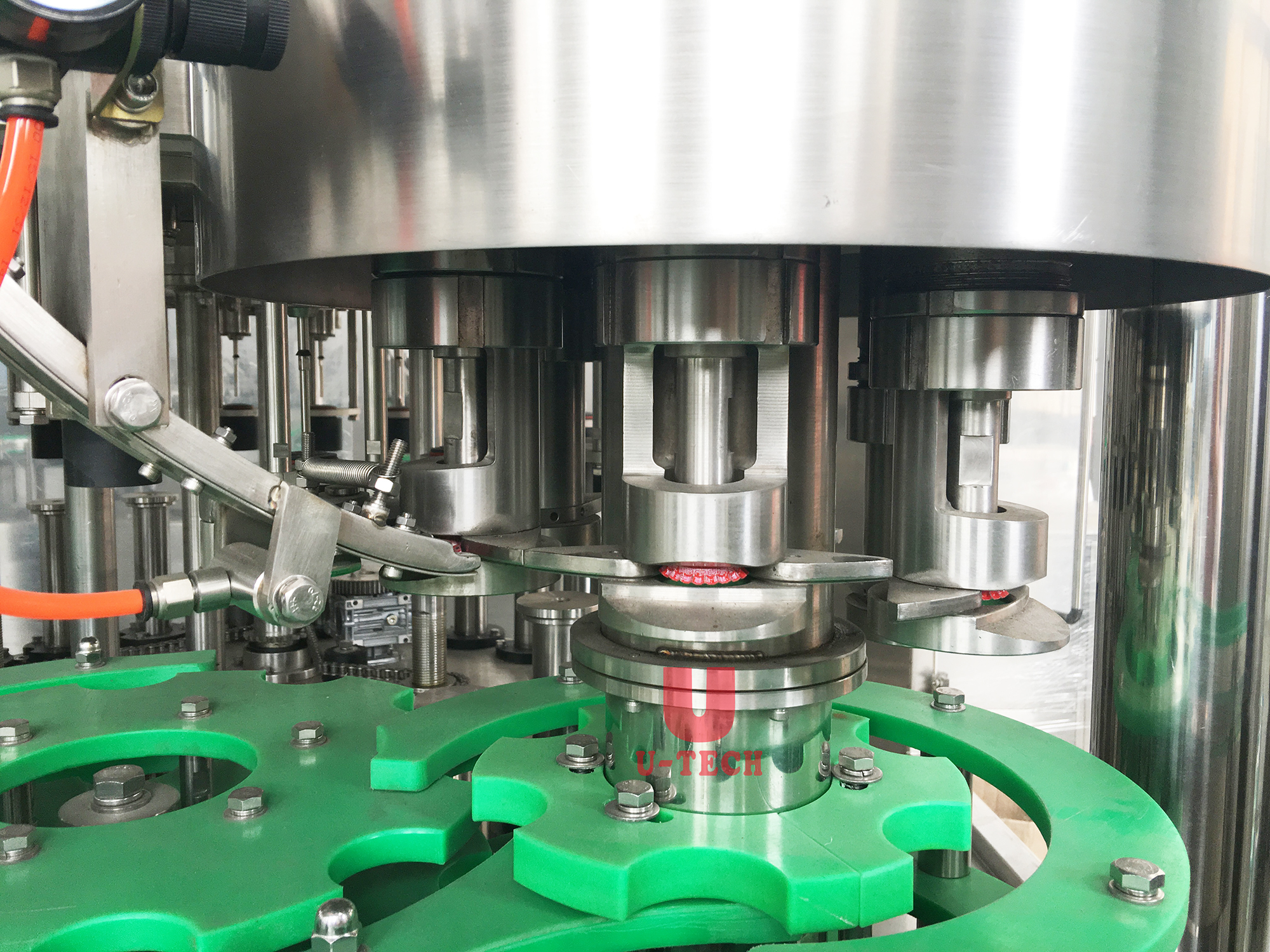 3000 - 5000BPH Botella de vidrio automática Bebida alcohólica Refrescos Llenado de vino Máquina embotelladora Línea de producción Planta