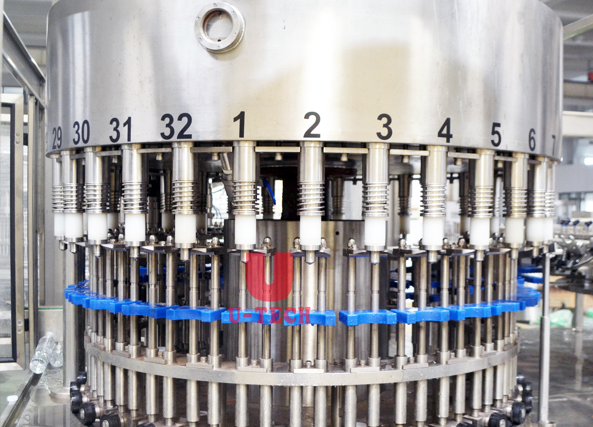 Precio automático de la máquina que capsula del llenado del lavado del agua mineral de la botella pequeña 15000BPH