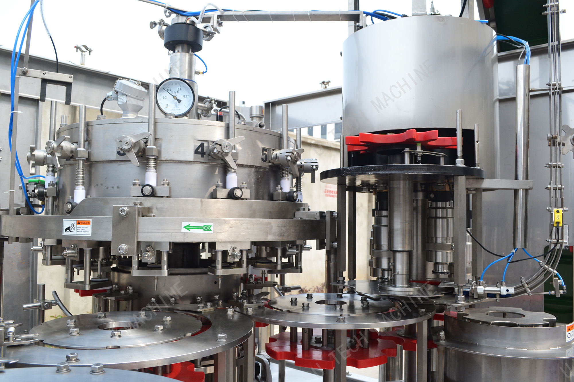 Máquina de llenado de refrescos 2500BPH
