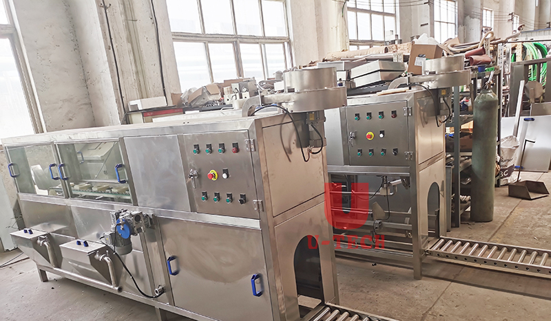 Máquina automática de llenado de agua de 5 galones enviada a Chile