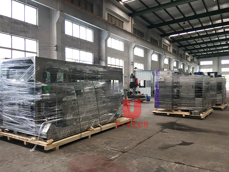 Línea de producción de llenado de agua de 5 galones de 600 BPH lista para su envío a Colombia